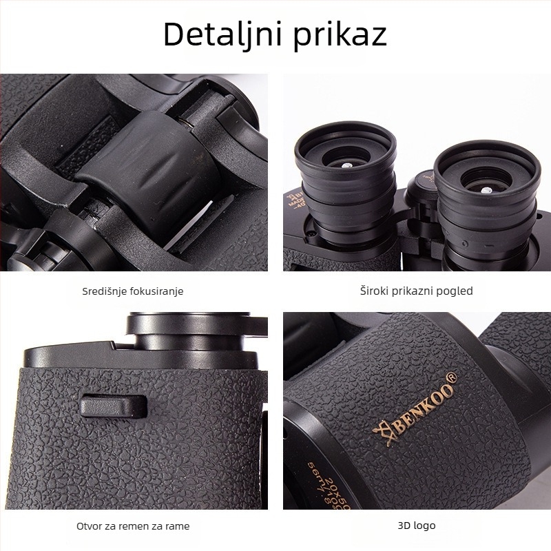Dalekozor 26x50 (Ultra HD rezolucija, vidno područje 168 ft/1000 yd, izlazna zjenica 7.8 mm, udaljenost oka 23 mm)