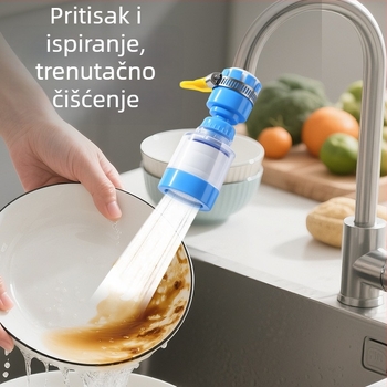 Proširenje filtra kuhinjskog slavina; mlaznica protiv prskanja; plastični pročišćivač