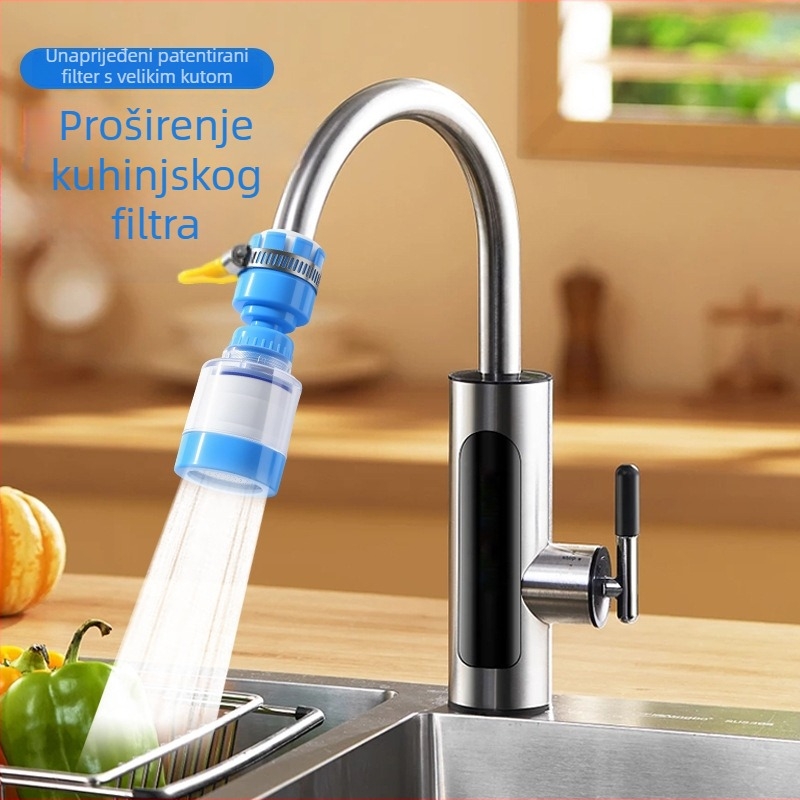Proširenje filtra kuhinjskog slavina; mlaznica protiv prskanja; plastični pročišćivač