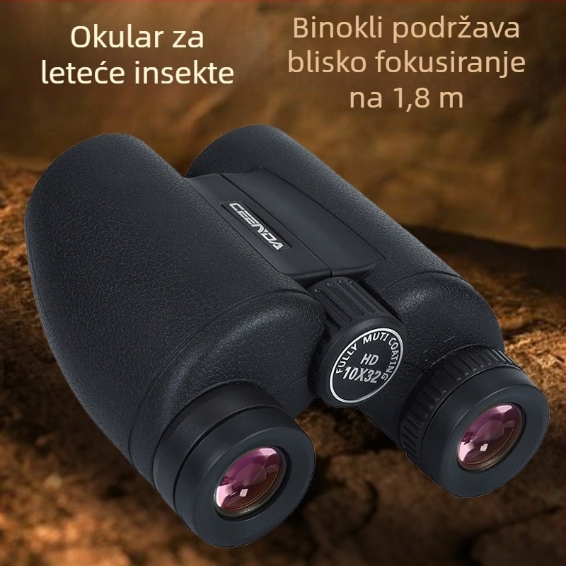CEENDA binokulari 15x, prijenosni vanjski za muzeje — model DH33ED