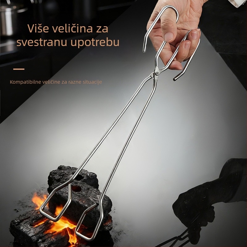 Ugljena klipsa za roštilj — Višenamjenska kuhinjska klipsa, Brend Jinyou, Materijal: galvanizirana otporna žica, Uvođenje proizvoda: Zima 2025