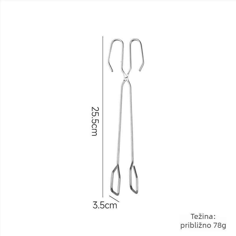 Ugljena klipsa za roštilj — Višenamjenska kuhinjska klipsa, Brend Jinyou, Materijal: galvanizirana otporna žica, Uvođenje proizvoda: Zima 2025