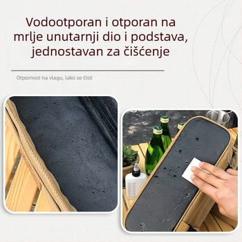 Set vrećica za začine na otvorenom – prijenosni kuhinjski set za kampiranje (Brand: Super wanderer; Specifikacija: Set; Kategorija proizvoda: torba/kutija za pohranu)