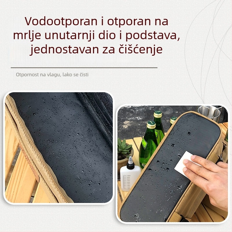 Set vrećica za začine na otvorenom – prijenosni kuhinjski set za kampiranje (Brand: Super wanderer; Specifikacija: Set; Kategorija proizvoda: torba/kutija za pohranu)