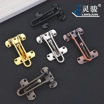 Zinkovi legura kućica za vrata, anti-theft model, elektroplatirani završni sloj s teksturom žice, moderni minimalistički stil