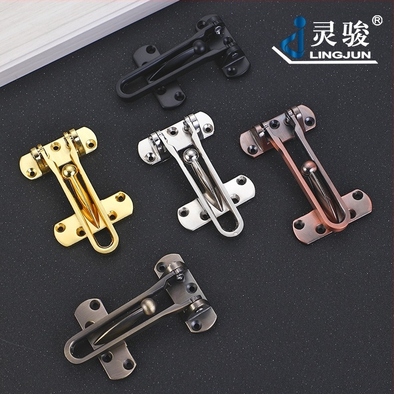 Zinkovi legura kućica za vrata, anti-theft model, elektroplatirani završni sloj s teksturom žice, moderni minimalistički stil