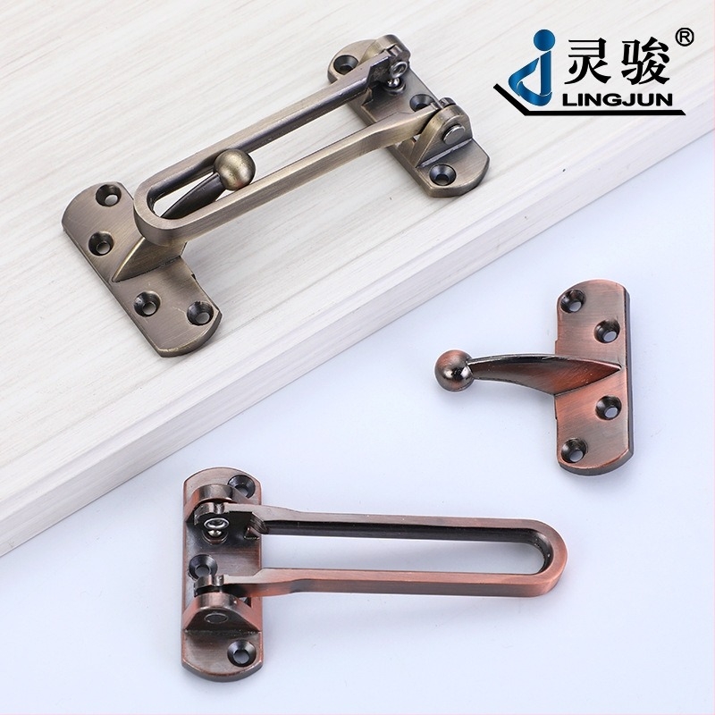 Zinkovi legura kućica za vrata, anti-theft model, elektroplatirani završni sloj s teksturom žice, moderni minimalistički stil