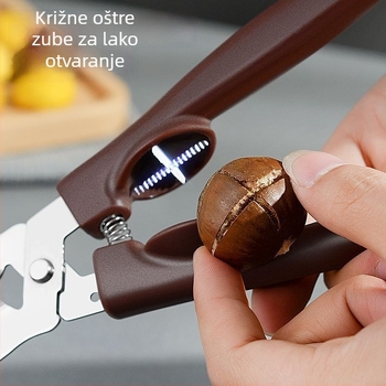 Kesten otvorivač s križnim otvorom i alat za ljuštenje (Marka: Friendly; Podrijetlo: Zhejiang; Stil: Moderno jednostavno)