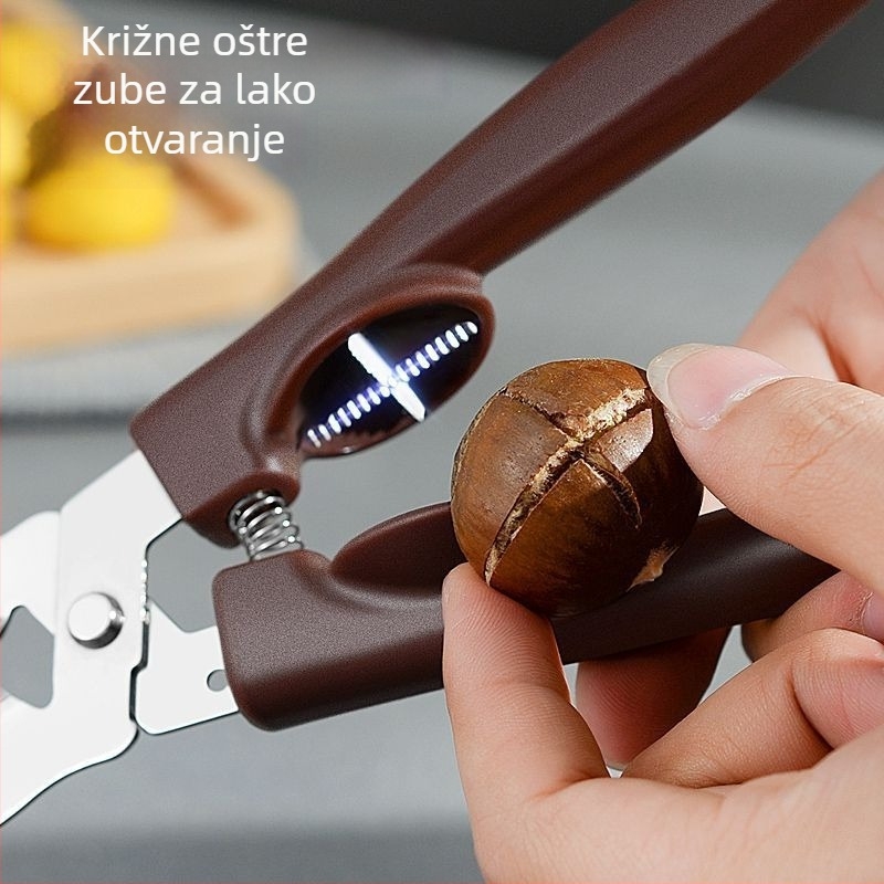 Kesten otvorivač s križnim otvorom i alat za ljuštenje (Marka: Friendly; Podrijetlo: Zhejiang; Stil: Moderno jednostavno)