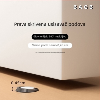 Nevidljivi magnetski zaustavljač vrata od bakra, skrivenog tipa, postavljanje na podlogu, automatsko djelovanje