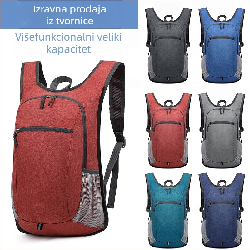 Izolirani ruksak za piknik na otvorenom – najlon, vodonepropusan, velika kapaciteta, proširiva, naramenice sa zračnim jastucima