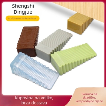 Podni gumeni stopper za vrata, model 46119125, otporan na vjetar, protiv sudara i zapinjanja, ručna kontrola, moderan minimalistički stil
