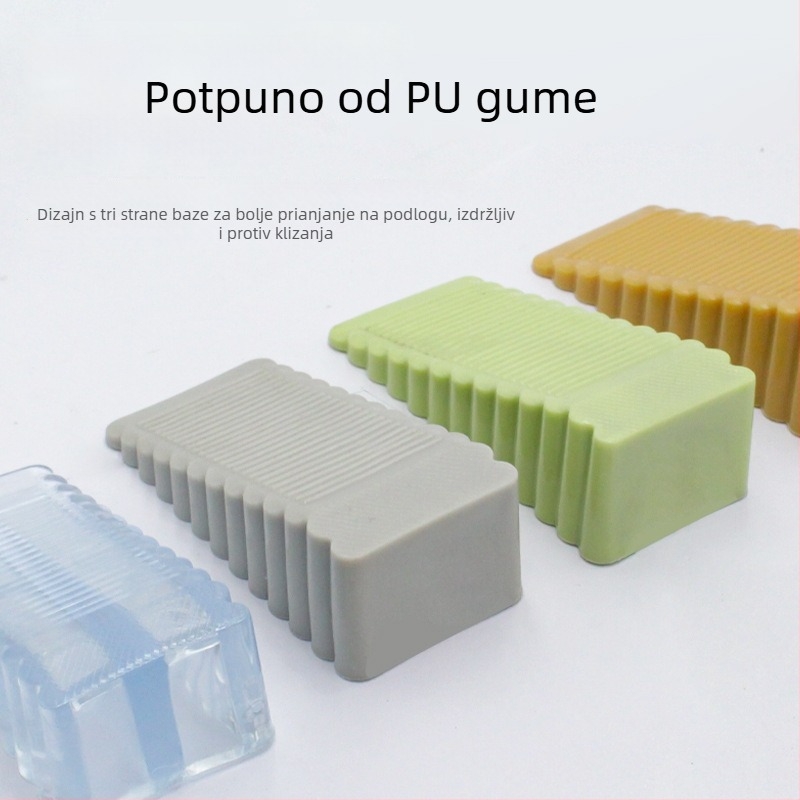Podni gumeni stopper za vrata, model 46119125, otporan na vjetar, protiv sudara i zapinjanja, ručna kontrola, moderan minimalistički stil