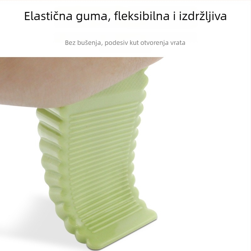 Podni gumeni stopper za vrata, model 46119125, otporan na vjetar, protiv sudara i zapinjanja, ručna kontrola, moderan minimalistički stil