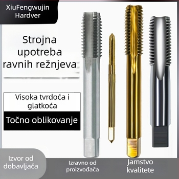 Nehrđajući čelični strojni tap za navoj — titan premaz, sadržaj kobalta