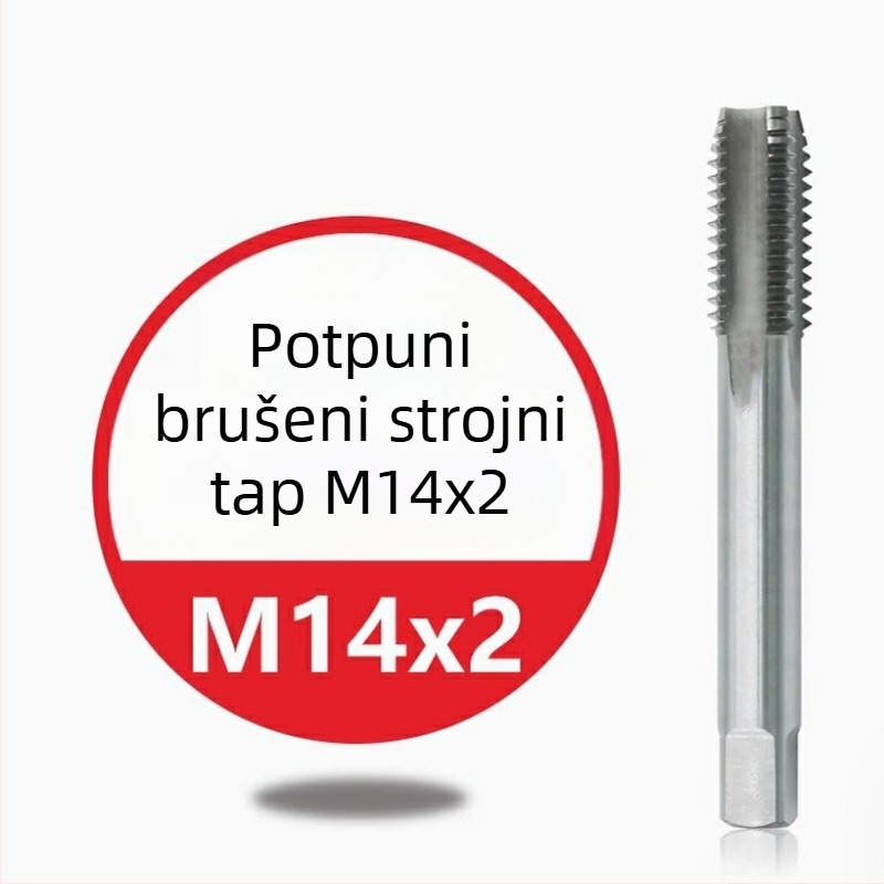 Nehrđajući čelični strojni tap za navoj — titan premaz, sadržaj kobalta
