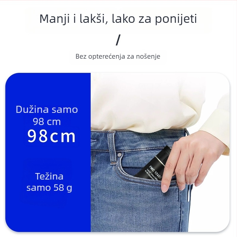 Monokularni teleskop 12x22, križni retikular, noćno vidjenje pri slabom osvjetljenju, kompakni prijenosni daljinomjer