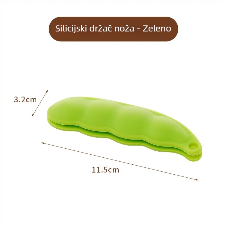 Silikonski zaštitnik za ruku pri sjeckanju nožem – protuklizni, kuhinjski sigurnosni dodatak