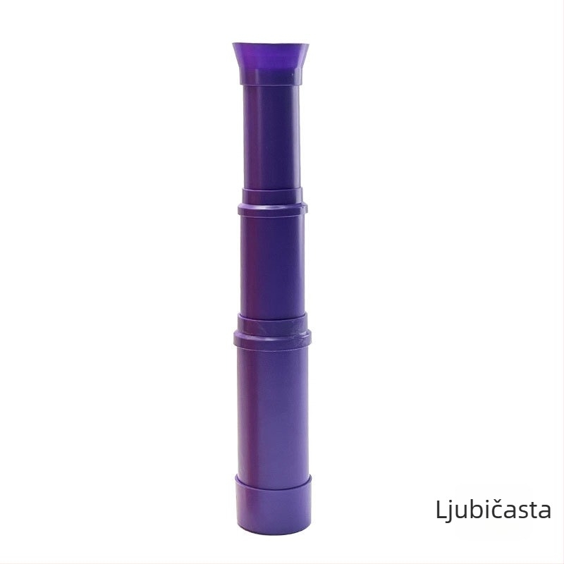Dječji monokular za vanjski promatranje: plastična optika, zum, HD kvaliteta, cijev s tri sekcije, piratski stil