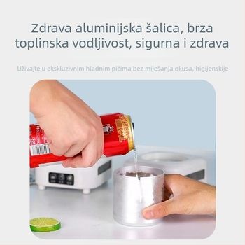 Mini prijenosna čaša za hlađenje napitaka, Ice Boy model, DC napajanje 220V