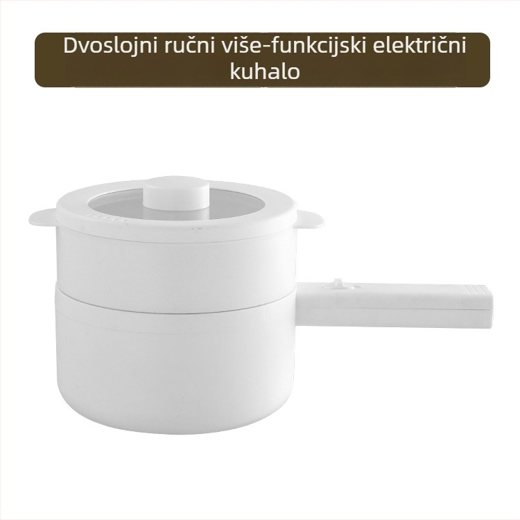 Višestruka električna kuhaona posuda s keramičkim unutarnjim spremnikom, sve-u-jedno, mikroprocesorsko upravljanje, izolacija, kapacitet 2,1–4 l, za 2–3 osobe