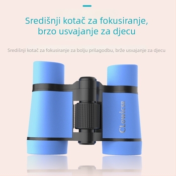 Dječji dalekozor 4x30, visoka rezolucija optike, edukativna vanjska igra, izlazna zjenica 7,5 mm, udaljenost oka 10 mm