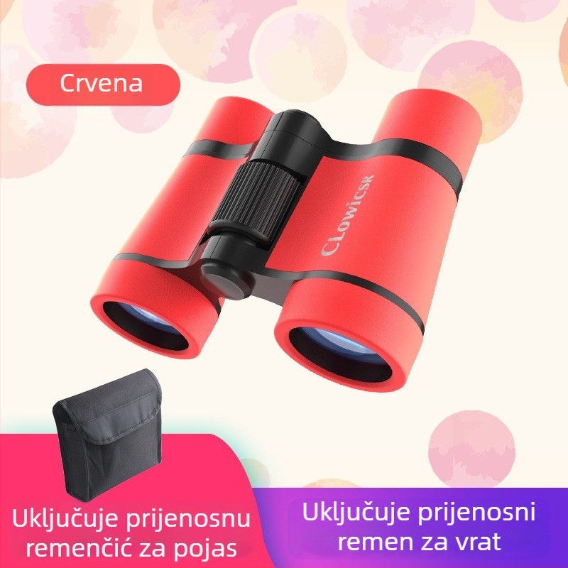 Dječji dalekozor 4x30, visoka rezolucija optike, edukativna vanjska igra, izlazna zjenica 7,5 mm, udaljenost oka 10 mm