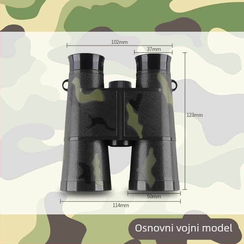 Dječji dalekozor 4x30, visoka rezolucija optike, edukativna vanjska igra, izlazna zjenica 7,5 mm, udaljenost oka 10 mm