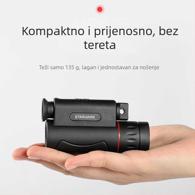 Binokular s gumiranim otpornim premazom, promjer izlazne zjenice 1–5 mm, marka Unique