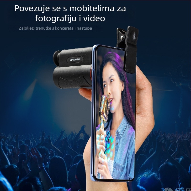 Binokular s gumiranim otpornim premazom, promjer izlazne zjenice 1–5 mm, marka Unique