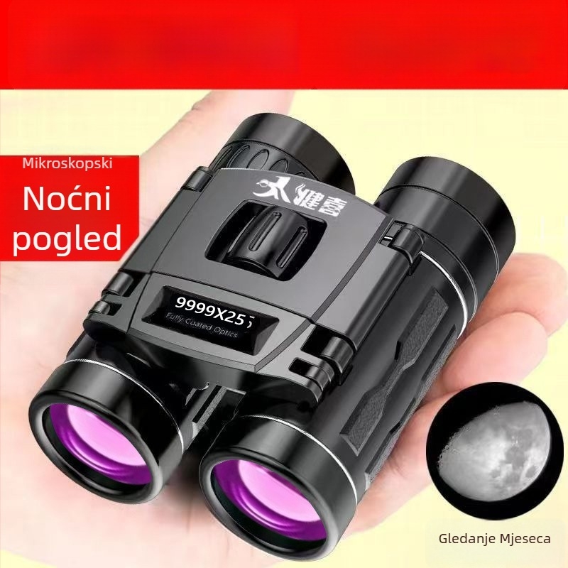 Binokulari visoke snage za vanjsku upotrebu, noćni vid, kompatibilni s pametnim telefonom, za koncerte