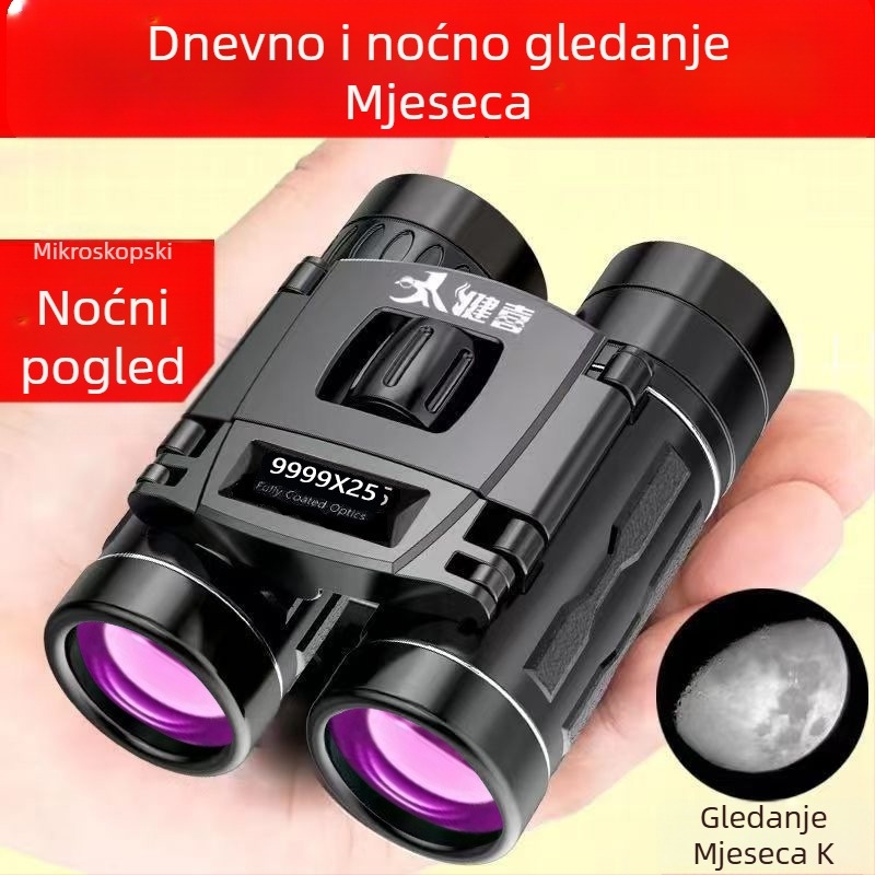 Binokulari visoke snage za vanjsku upotrebu, noćni vid, kompatibilni s pametnim telefonom, za koncerte