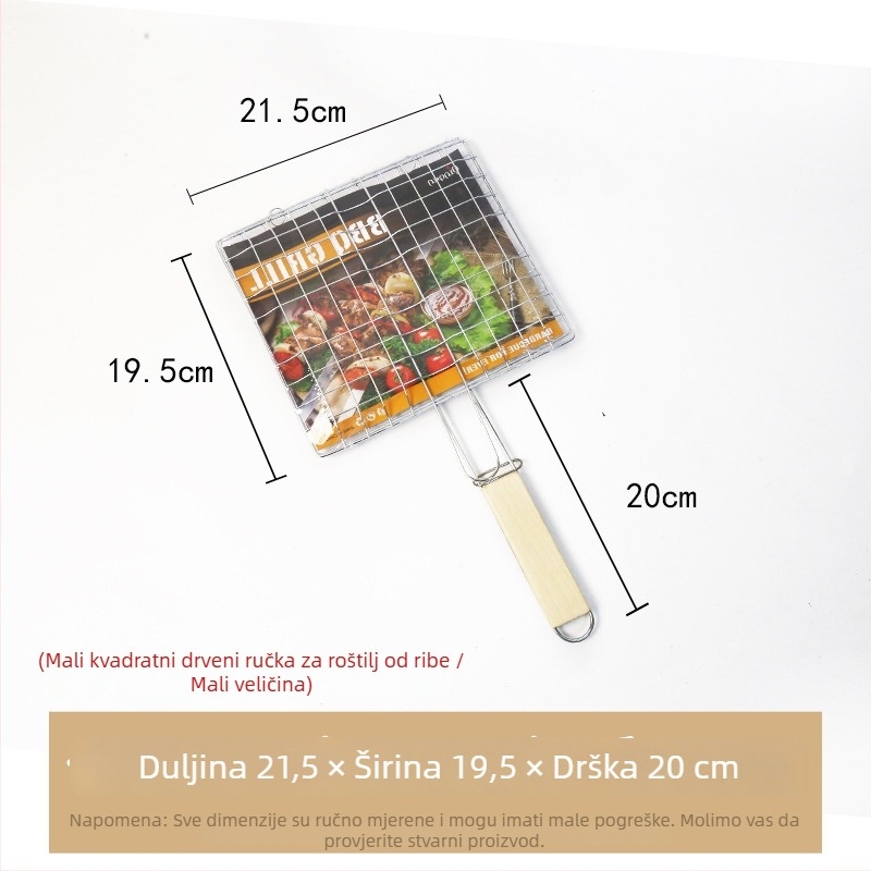 BBQ set By — moderan minimalistički dizajn, nije uvezen