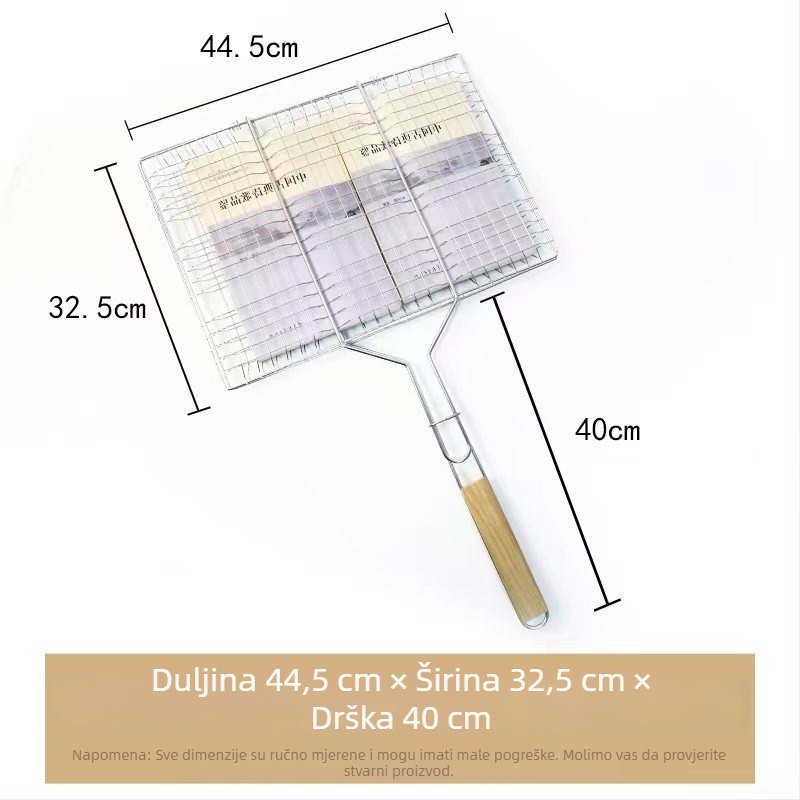 BBQ set By — moderan minimalistički dizajn, nije uvezen