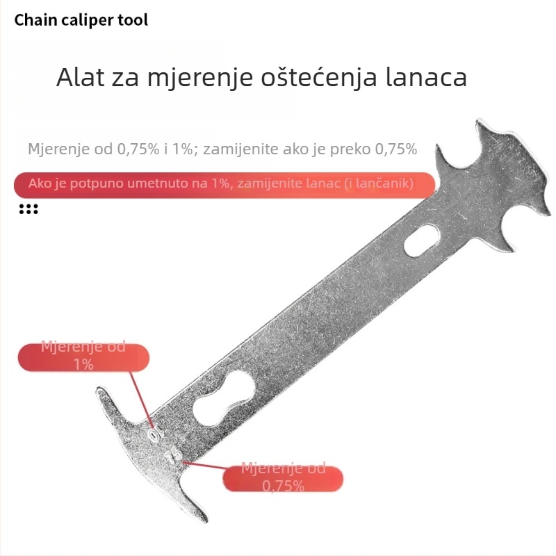 Quan Xin alat za uklanjanje lanaca bicikla – višenamjenski klešta, čelik