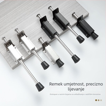 Hidraulični zatvarač vrata s podnim ugradnjom, nehrđajući čelik, model H695, ručna kontrola, standardna konstrukcija