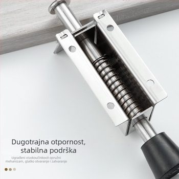 Hidraulični zatvarač vrata s podnim ugradnjom, nehrđajući čelik, model H695, ručna kontrola, standardna konstrukcija