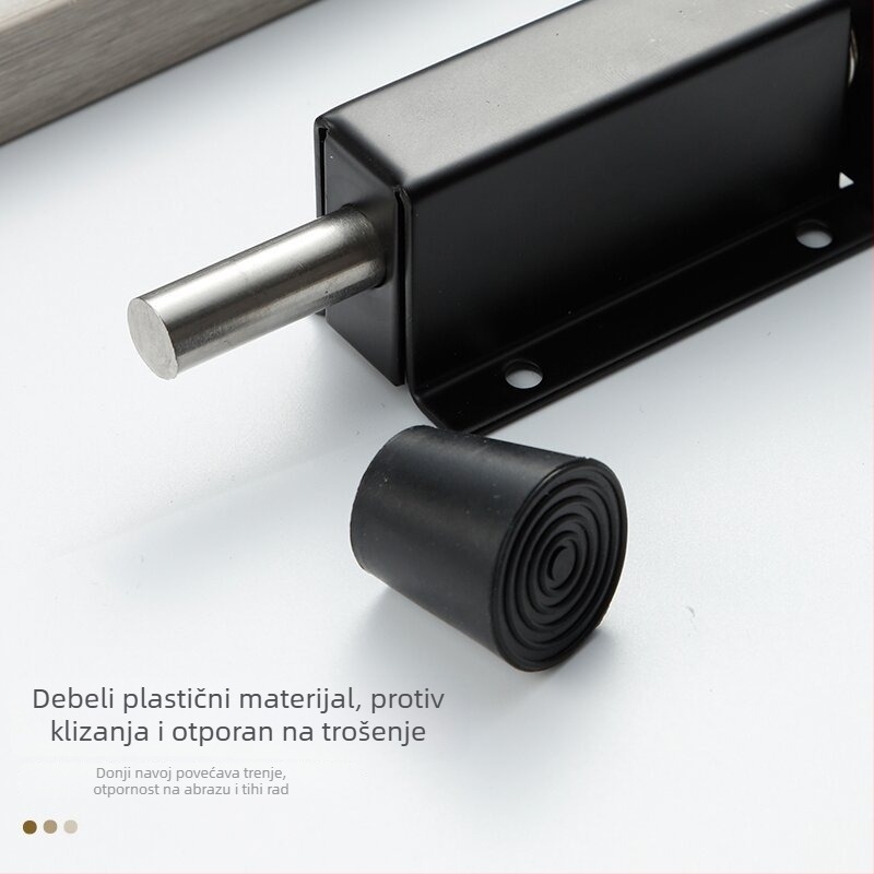 Hidraulični zatvarač vrata s podnim ugradnjom, nehrđajući čelik, model H695, ručna kontrola, standardna konstrukcija