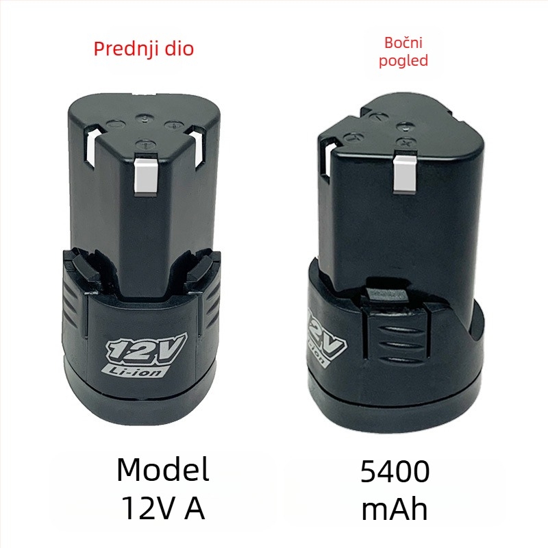 12V litijska baterija za bežičnu bušilicu, punjiva, kompatibilna s 16,8V alatima