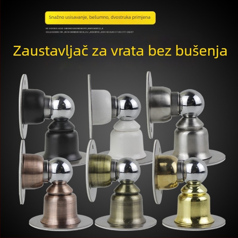 Držač vrata od nehrđajućeg čelika, podni montaža, automatsko upravljanje, model 868