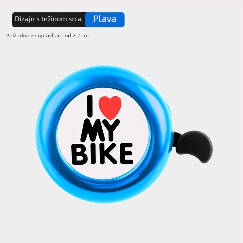 SY zvono za bicikl, aluminijska legura, model 22 kalibar, specifikacije 22 kalibra