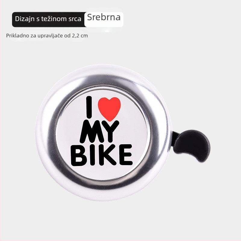 SY zvono za bicikl, aluminijska legura, model 22 kalibar, specifikacije 22 kalibra