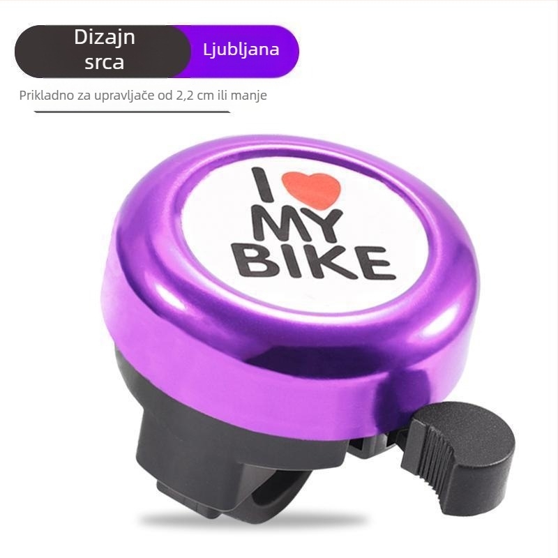 SY zvono za bicikl, aluminijska legura, model 22 kalibar, specifikacije 22 kalibra