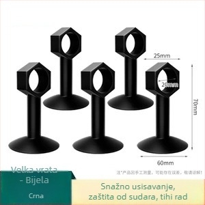 Zidni silikonski stopper za vrata s protukrušnim jastukom, kupaonica, model JCJCLJMX, automatsko upravljanje