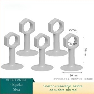 Zidni silikonski stopper za vrata s protukrušnim jastukom, kupaonica, model JCJCLJMX, automatsko upravljanje