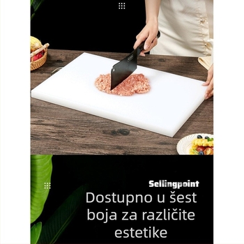 PE daska za rezanje, antibakterijska i otporna na plijesan, plastična kuhinjska daska s kodiranjem bojama