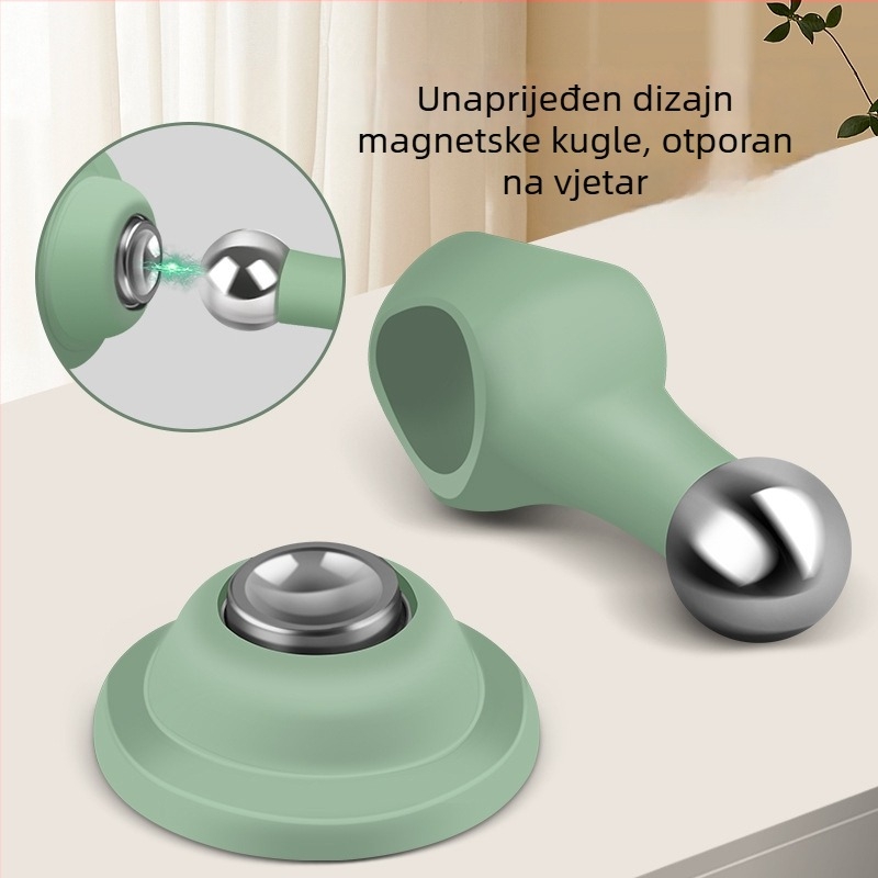 Magnetski hvatač vrata, silikon, zidna ugradnja, silikon površina, model Macaron