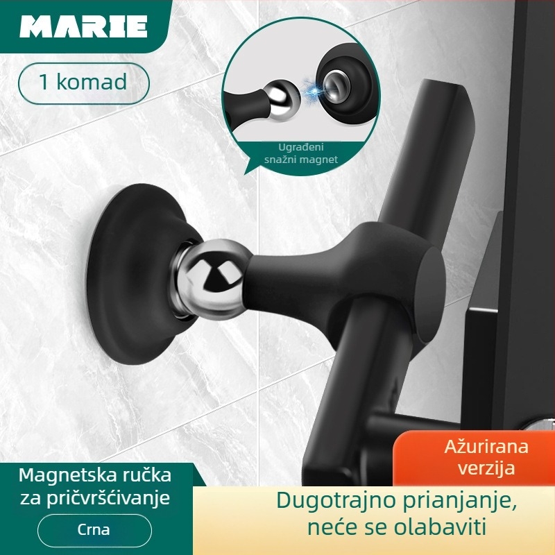 Magnetski hvatač vrata, silikon, zidna ugradnja, silikon površina, model Macaron