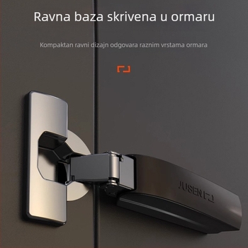 Šarke za garderobu - visoko ugljični čelik, tlakom oblikovano, debljina 1,5 mm, premium klase
