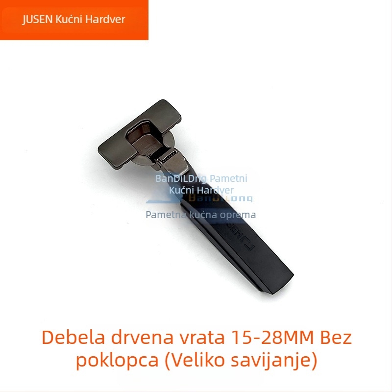 Šarke za garderobu - visoko ugljični čelik, tlakom oblikovano, debljina 1,5 mm, premium klase